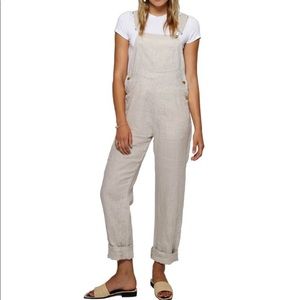 Never worn SSO linen overalls XS